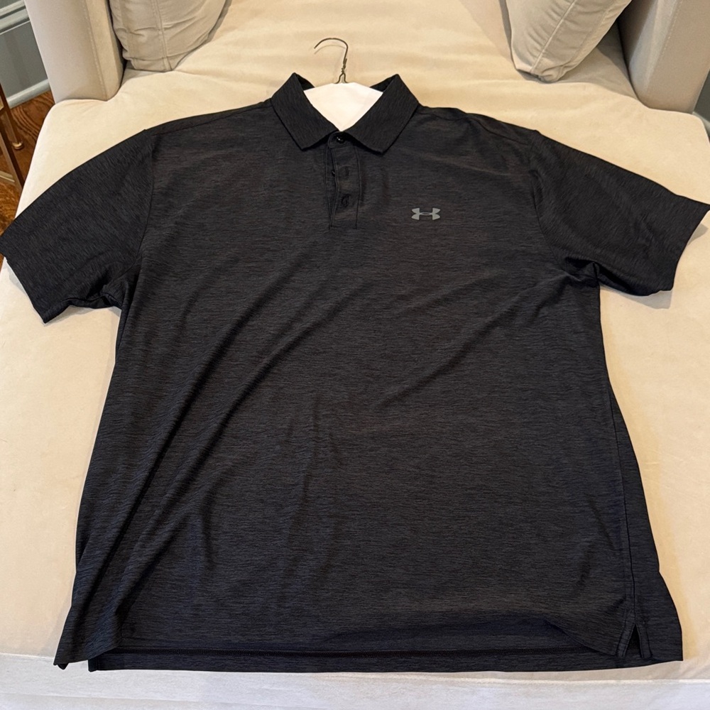 Under Armour Men's Charcoal Polo Shirt